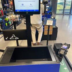 Have you ever checked out just by putting your items in a bin?