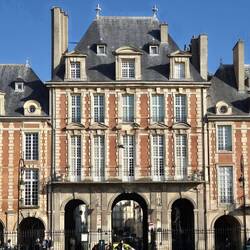 Place des Voges, the oldest planned square in Paris