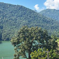 See the temple at the top of mountain by little cloud