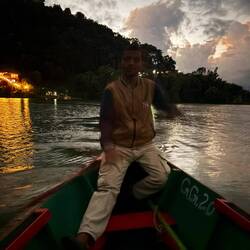 Guarij waited for me after dark!