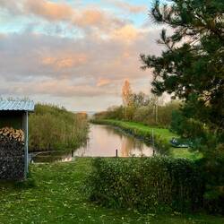 Überall Stichkanäle zu den Häusern