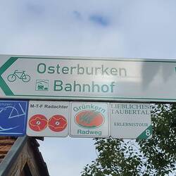 Perfekte Beschilderung!