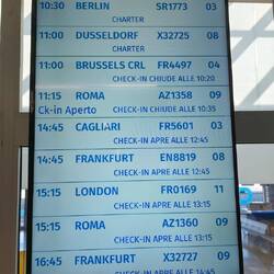 Abflug ist vorbereitet, aber...