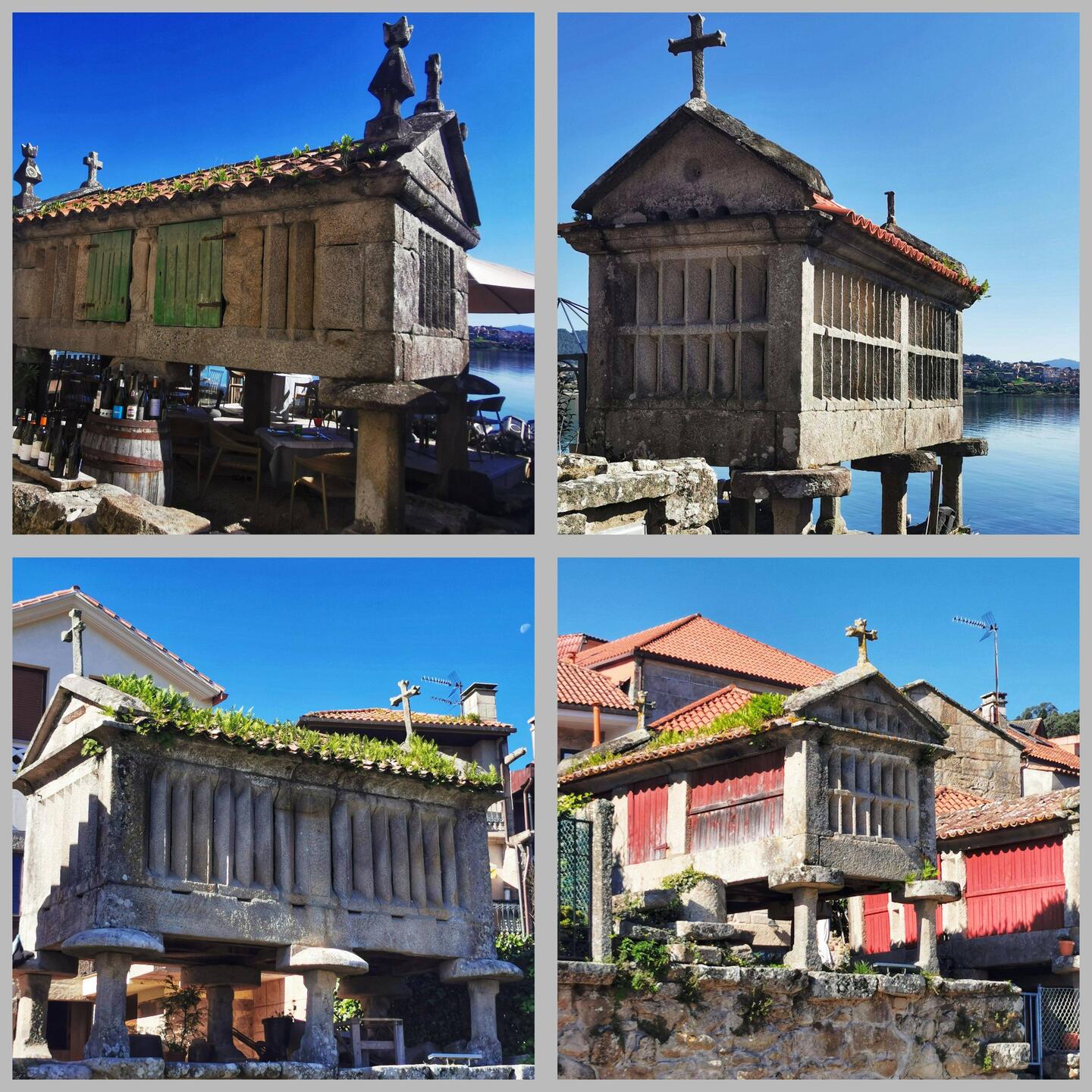 Horreos, Getreidespeicher