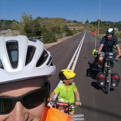 Sur le barrage