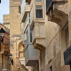 Erker auf Victorias-Häusern