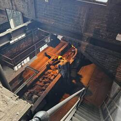 Sortierung der Kohle