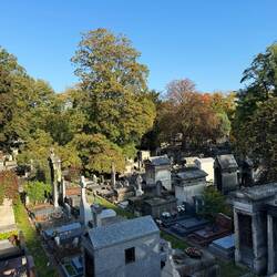 Montmartre cemetery, some famous people in here