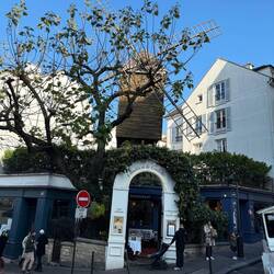 Montmartre used to have lots of these windmills, now there are just two left