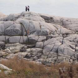 Glacial polished granite
