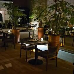 180 Grad-Blick beim Dinner