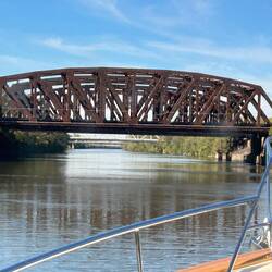 Because you can never have too many bridges. The Cal-Sag Channel.