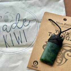 Jürgens neue Kette... greenstone = Jade = pounamu