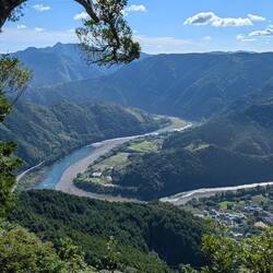 View of Naka river from half way