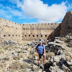 Türkisches Kastell in der Nähe von Azogires