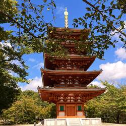 Pagoda on the temple grounds