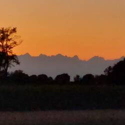 Berge gibt's auch zu sehen