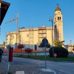 Die Kirche von Galleriano - neben unserer Villa und einer kleinen Pizzaschmiede das dritte Highlight