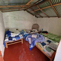 Simpel aber bequem und warm in der Nacht