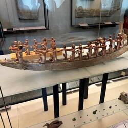 Ancient Egyptian boat