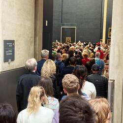 ...... cos the crowd was massive! This is actually taken a few hours after we saw it