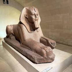 Sphinx. Napoleon did conquer Egypt so lots of Egyptian relics