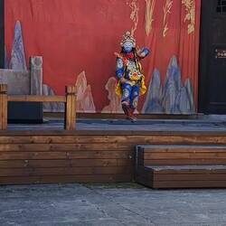 This one's fun: bian lian ('face changing') is an ancient dramatic art part of Sichuan opera.