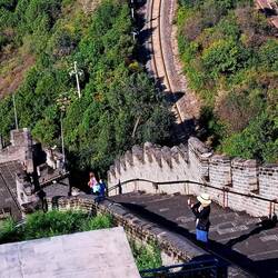 Mark's down there at the wall intersection.