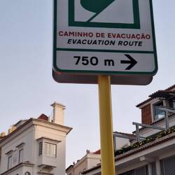 Indicaciones por si se viene un tsunami