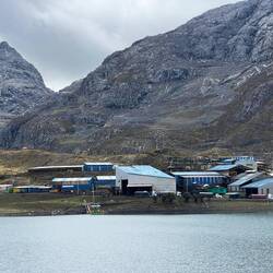 Mine and processing plant beneath our pass