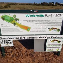 Penong windmill hole