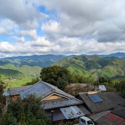 Blick auf Chikatsu (mittags)