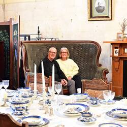 Mr and Mrs Dickson welcome you to their home