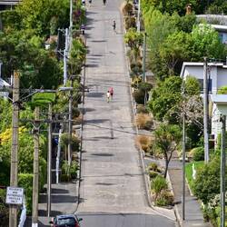 Baldwin Street, Dunedin, steepest in the world