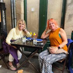 My friend Noreen from Ireland. Spent quite a bit of time together for the past couple weeks.