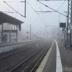 Langen-Darmstadt mit dem Zug