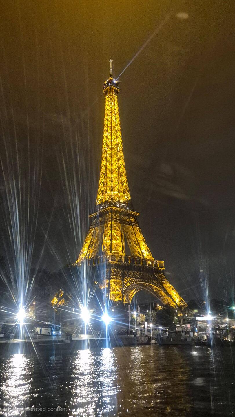 Eiffel Tower, spectacular at night!