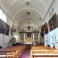 Inside the Ursuline Chapel