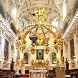 Interior of the Cathedral-Basilica of Notre-Dame de Quebec