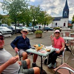 Lunch break with fois gras!