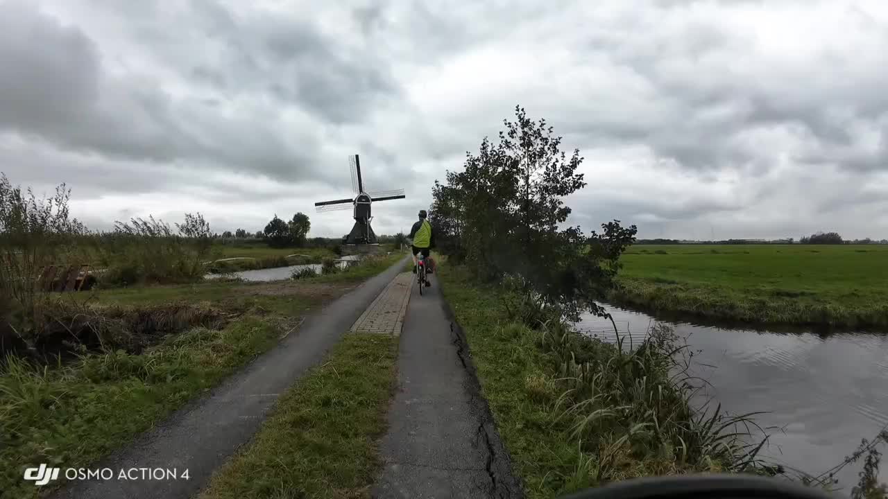 Flat trails, lots of water, windmills