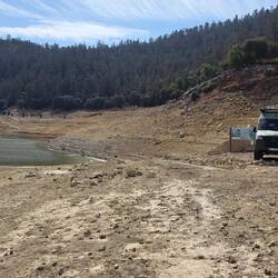 The water used to be 50m higher