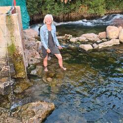 Sources de l'oum Rabia: The "water rat" has finally found her element again!