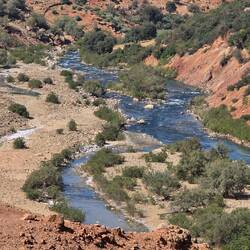 This beautiful river is totally salty!