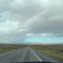 Rainbow on Hwy 98 south of Page, Az.