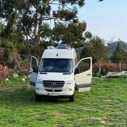 Unser Campingplatz war mit 32€ der bisher teuerste Platz - Ausstattung entspricht nicht dem Preis!