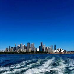 Ik raak verslaafd aan de ferries heb ik het idee. Of... eigenlijk de hele stad