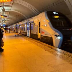Paris subway, our lift to Gard de Nord