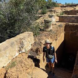 Chelsea going tomb raiding!