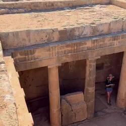 Video of Chelsea in the tomb